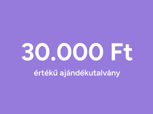 30.000 Ft online gift voucher